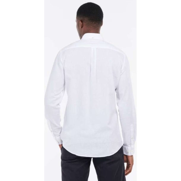 Barbour Nelson Tailored Skjorte White