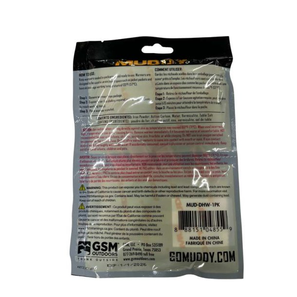 Muddy Hand Warmers 2 Pack 8timer