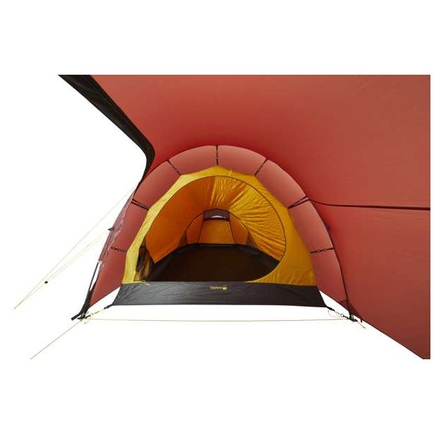 Nordisk Oppland LW 3 Pers. Telt Burnt Red
