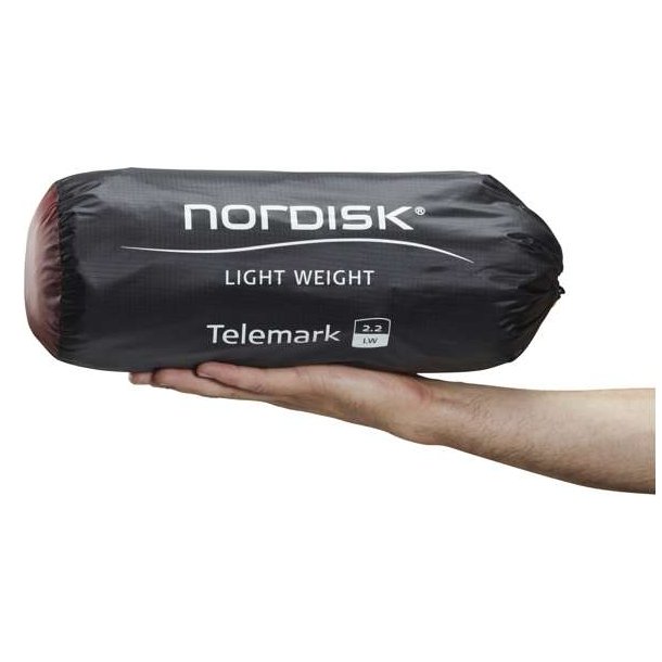 Nordisk Telemark LW 2 Pers. Telt Burnt Red