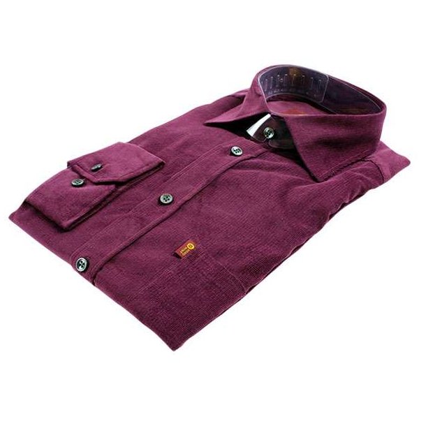 Nordhunt Corduroy Shirt Bordeaux