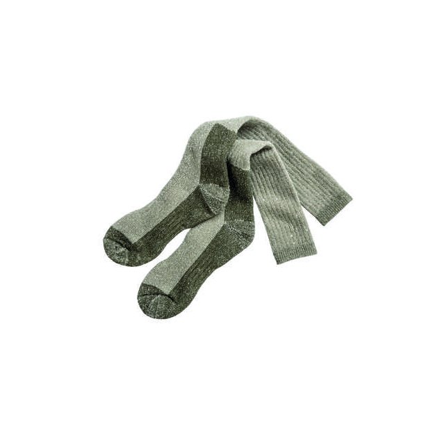 Nordhunt Wool Outdoor Lang Strmpe Olive