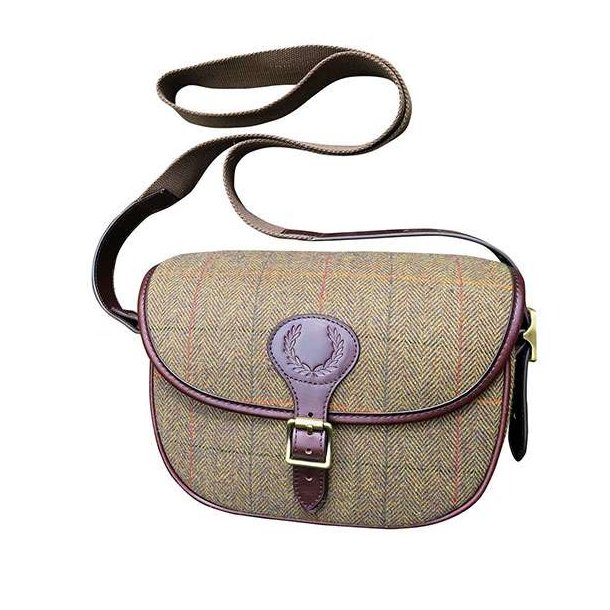 Nordhunt Leather/Tweed Patrontaske