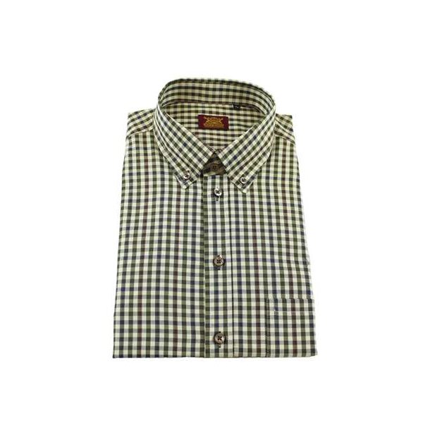 Nordhunt Erik LS Shirt Grn/Brun