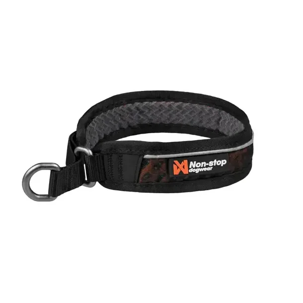 Non-Stop Dogwear Rock Collar 3.0, XXS Black/Orange