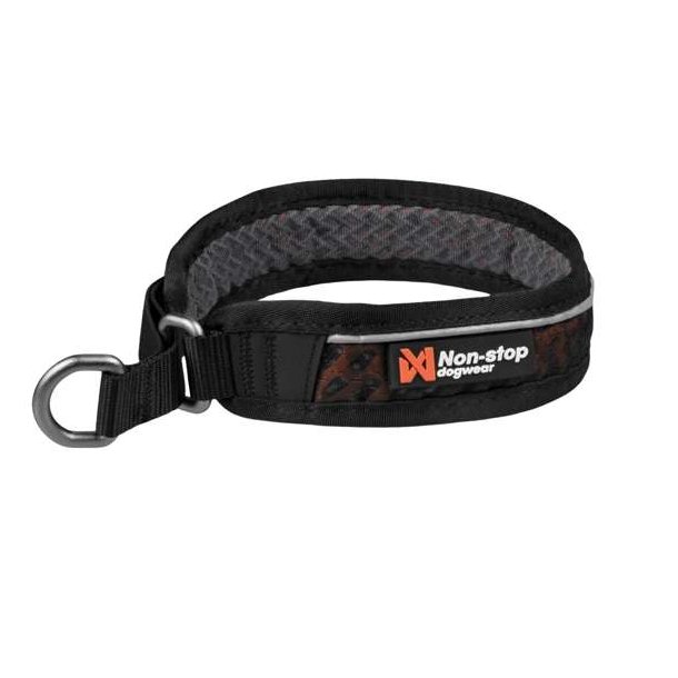 Non-Stop Dogwear Rock Collar 3.0, 2XL Black/Orange