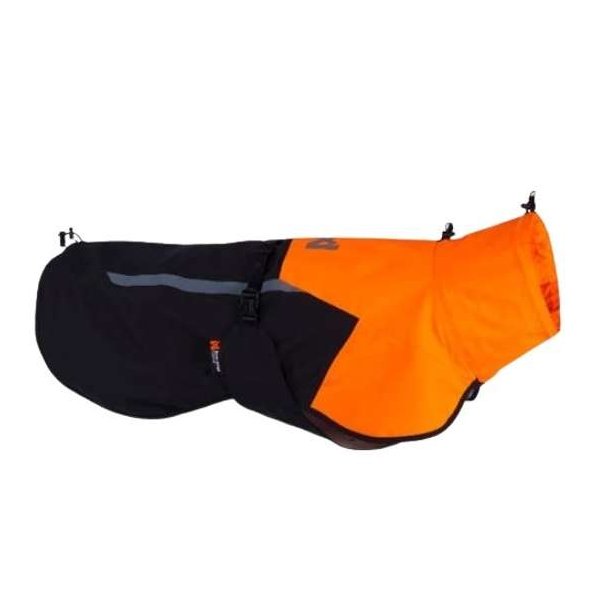 NonStop Dogwear Fjord Raincoat 2.0 Black/Orange Str. 33