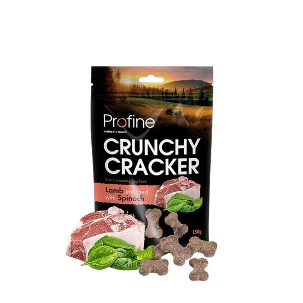 Profine Crunchy Cracker Lam &amp; Spinat