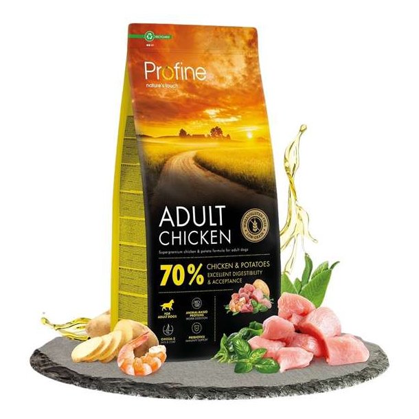 Profine Adult Chicken Hundefoder 12kg