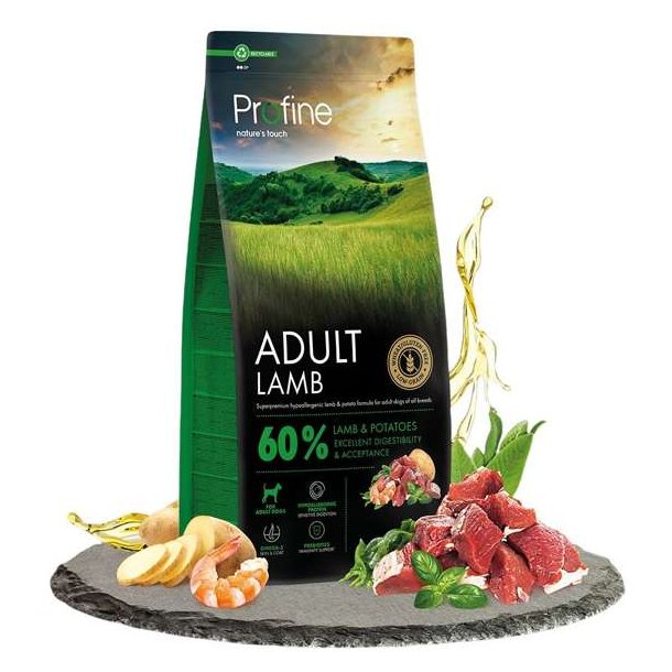 Profine Adult Lamb Hundefoder 12kg