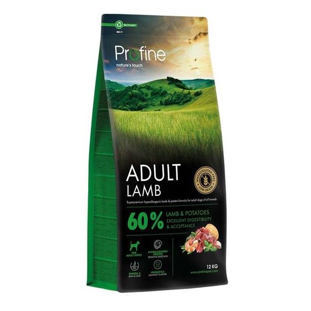 Profine Adult Lamb Hundefoder 12kg