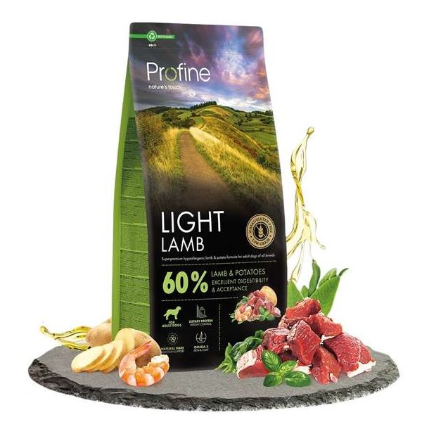 Profine Light Lamb    Hundefoder 12kg