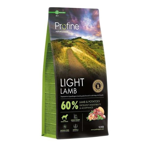 Profine Light Lamb    Hundefoder 12kg