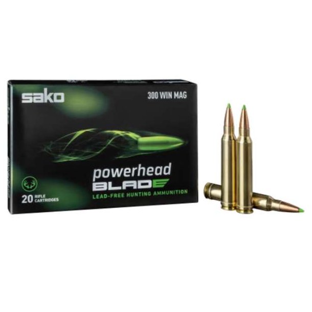 Sako Powerhead Blade 300WM 11,0g 20 stk Blyfri Riffelpatron