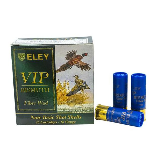 Eley VIP Bismuth 16/65 Str. 5/26,5gram 25 Stk Haglpatron