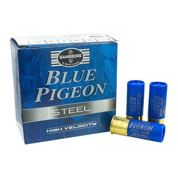 Gamebore Blue Pigeon 12/70 Str. 4 28gram 25 Stk. Haglpatron