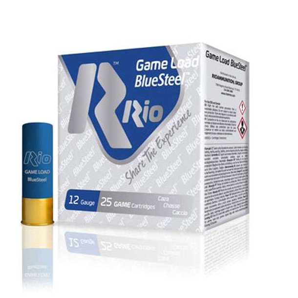Rio Game Blue Steel 12/70 Str. 5/28gram 25 Stk. Haglpatron