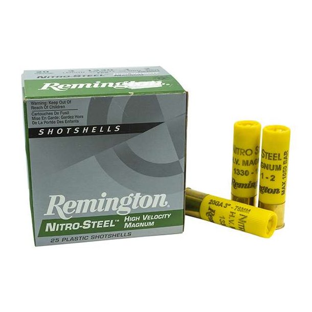 Remington Nitro-Steel 20/76 Str 2/28gram 25 Stk Haglpatron 20760