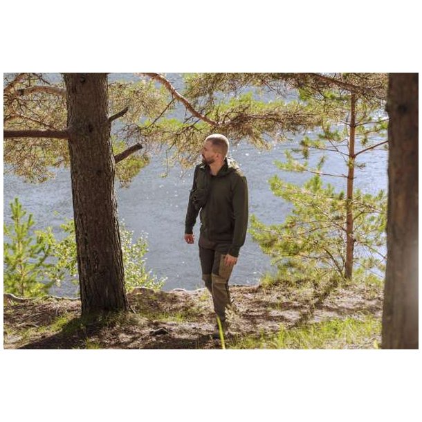 Pinewood Finnveden Trail Hybrid Bukser Earth Brown/L. Khaki