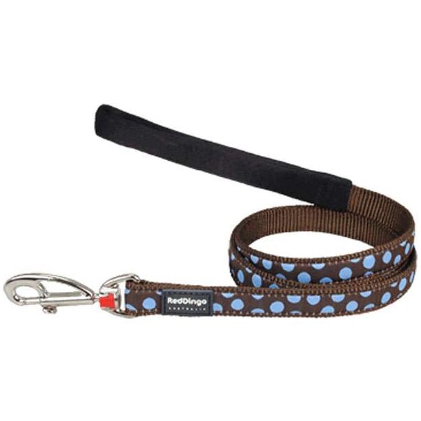 Red Dingo Dressurline 12mm Brown Blue Spot