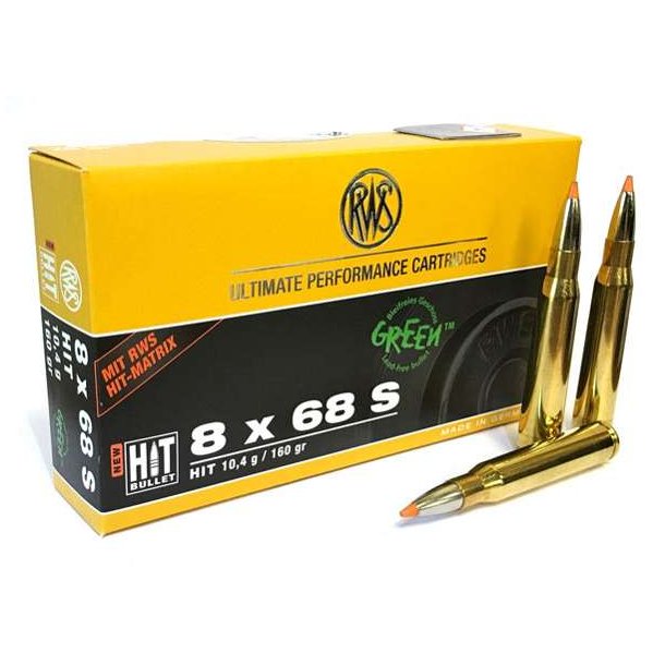 RWS 8x68S 10.4g/160gr HIT
