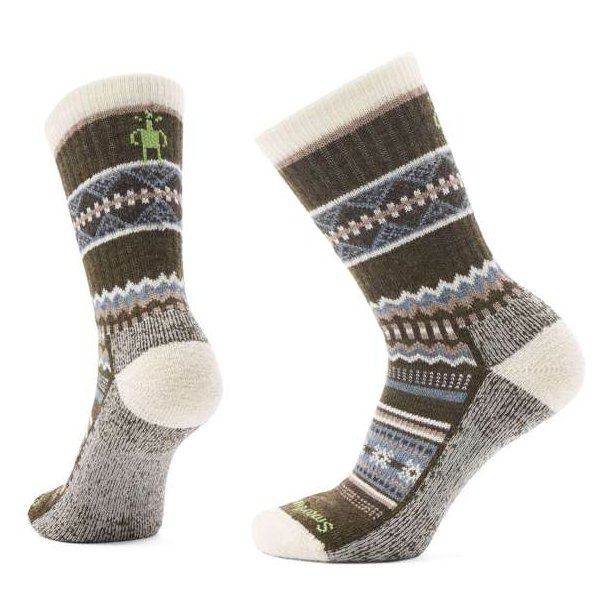 Smartwool Everyday Cozy Snowed in Sock Lifestyle Military Olive
