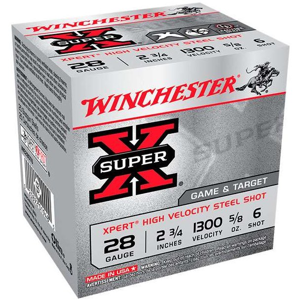 Winchester Steel Xpert 28/70 Str.6/18g 25 stk Haglpatron