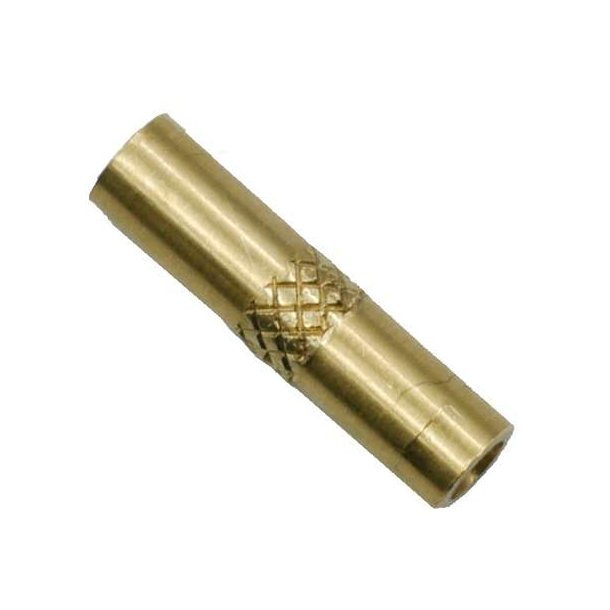 Messing Adapter Til Rensestok inv/inv Fra EU Gevind Til USA Gevind