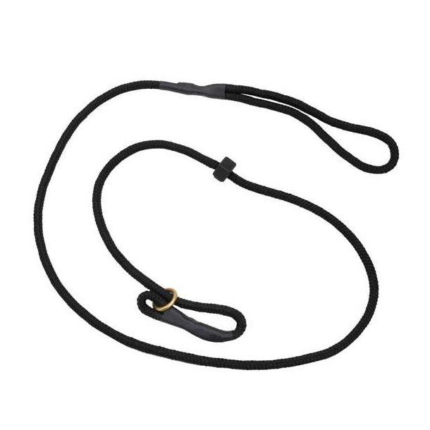 Retriverline 8mm 140cm Sort