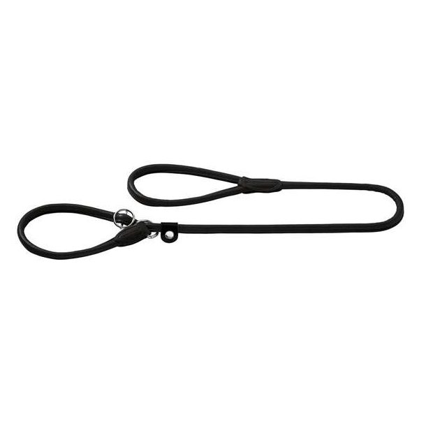 Hunter Round &amp; Soft Elg Skind Dressurline Sort 10mm/120cm
