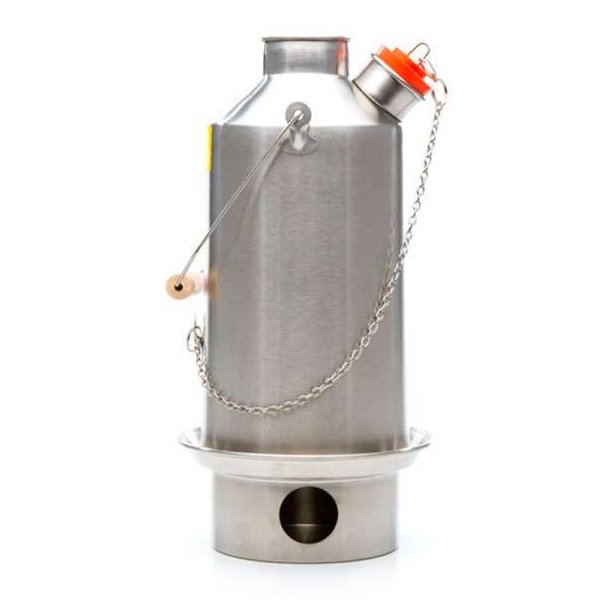 Kelly Kettle Base Camp Kettle 1,6L Large Stainless Steel