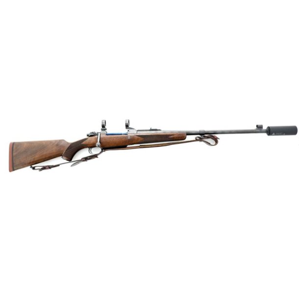 Rigby PH Mauser 98 375H&H Riffel Med Montage &amp; Dmper Kommision