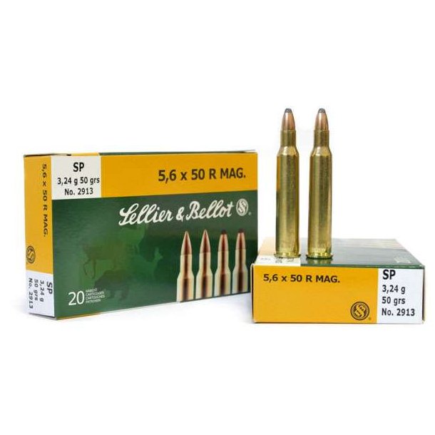 Sellier &amp; B 5.6x50R Mag SP 3,24g/50gr 2913