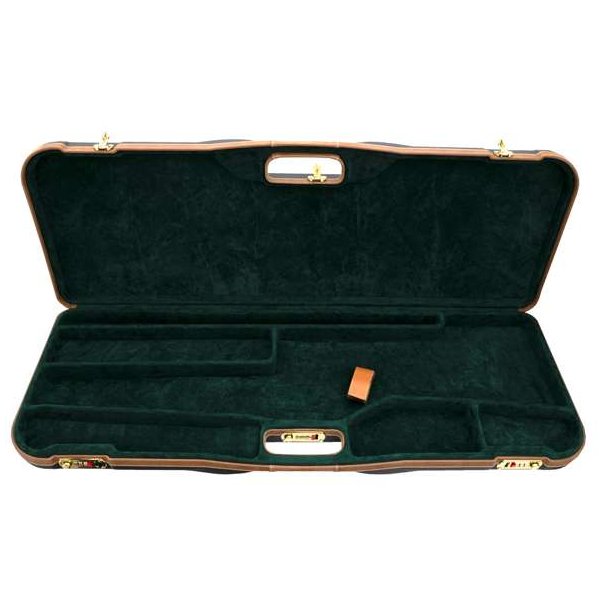 Negrini Lux Riffelkuffert Sort/Grn Til 68cm Lb, Optik, Lyddmper