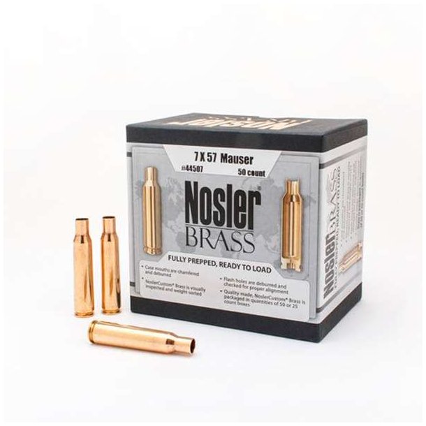 Nosler Hylster 7x57 Mauser 50stk (44507)