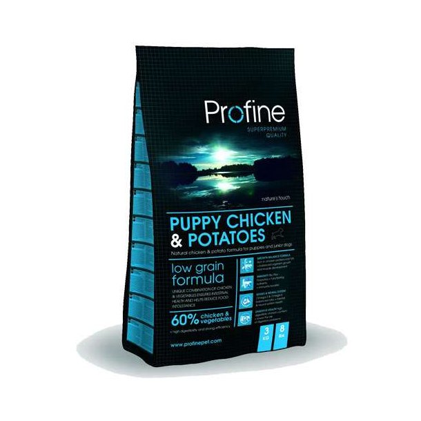 Profine Puppy Chicken  Hundefoder 3kg