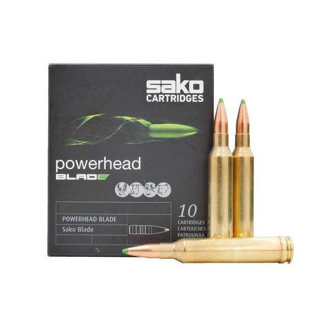 Sako Powerhead Blade 7mmRM 9,1g 140gr 10 stk. Blyfri Riffelpatron (685B)
