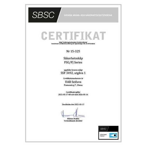 Soteria Safe Small Pistolskab Nglels Dark Grey