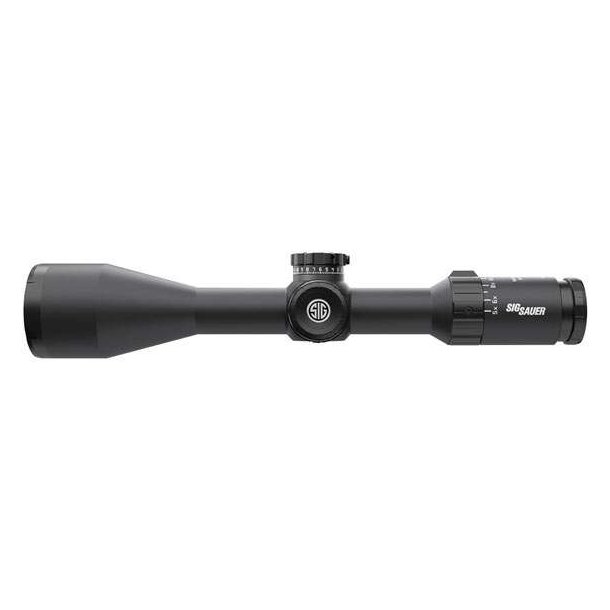 Sig Sauer Whiskey5 2,4-12x56 SFP Sort Hillfire TriPlex Sigtekikkert