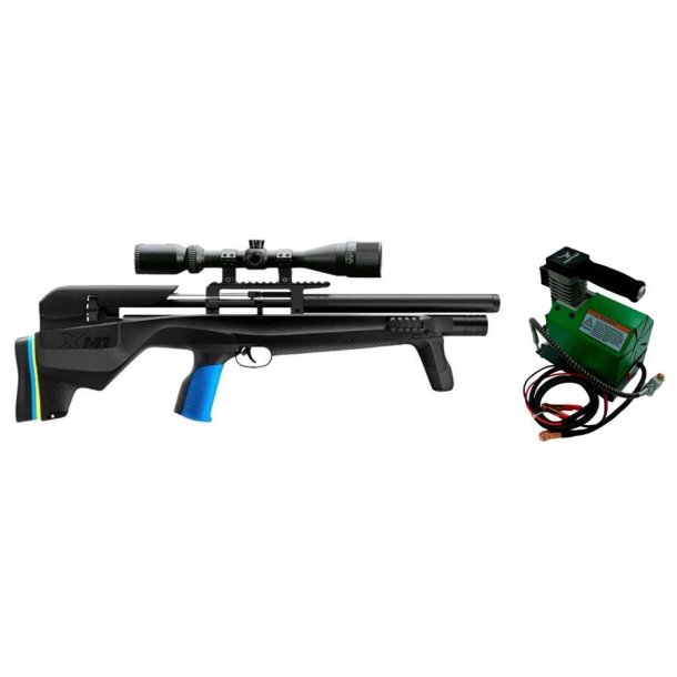 Stoeger XM1 Bullpup 4,5mm Luftgevr Med Sigtekikkert &amp; Huntcom Kompressor