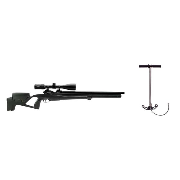 Stoeger XM1 Ranger 4,5mm Luftgevær Med Sigtekikkert &amp; Huntcom Pumpe